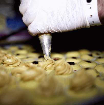 ... Followed by Hill Country's PB&J cupcakes.