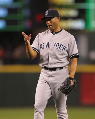 Glove, used by Mariano Rivera, New York Yankees