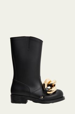 JW Anderson Chunky Chain Rubber Boots