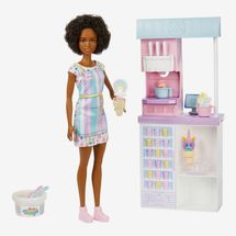 Barbie Ice Cream Shopkeeper Doll &amp; Playset