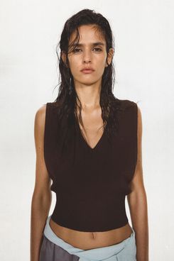 Eckhaus Latta x Mango V-Neck Knitted Vest