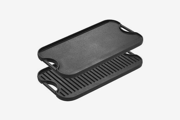 Lodge Pre-Seasoned Cast Iron Reversible Griddle With Handles