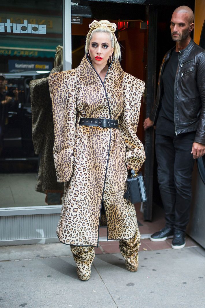 Lady Gaga Is a New York Street-Style Star With Her Fiancé