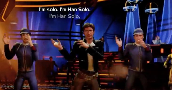 ‘im Han Solo Star Wars Kinects Most Famous Song