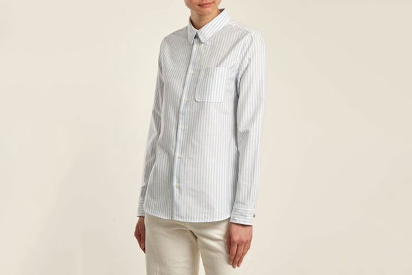 A.P.C. Femme Oxford-Cotton Shirt
