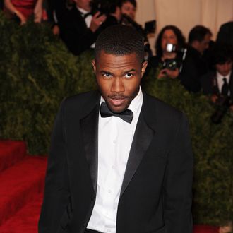 Frank Ocean attends the Costume Institute Gala for the 