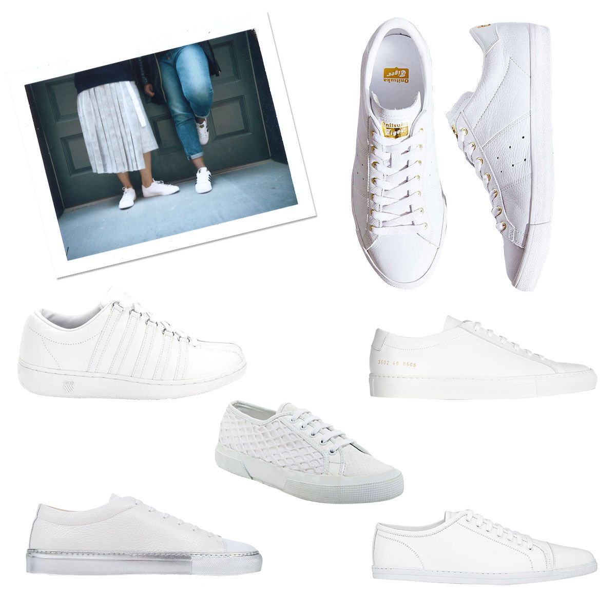 the White Sneaker Trend Over