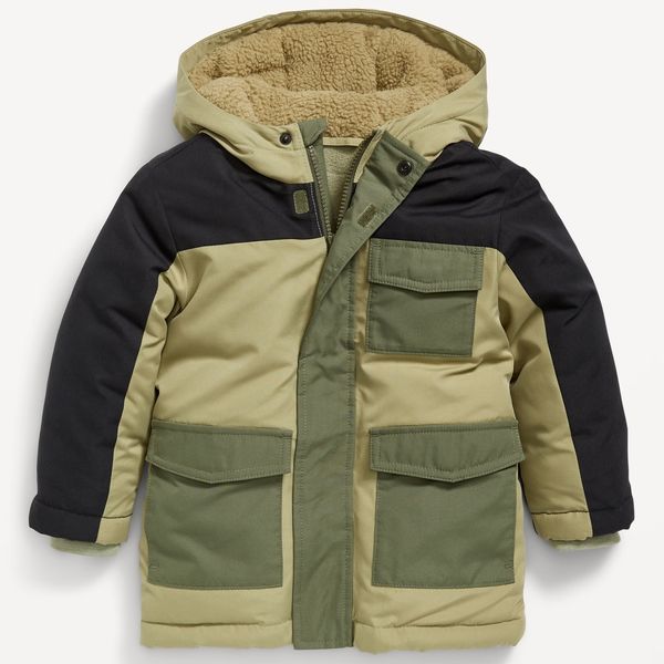 Old Navy Water-Resistant Color-Block Snow Jacket for Toddler Boys
