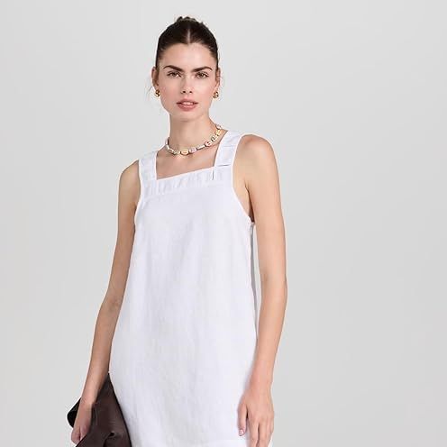 Madewell Georgia Embroidered Tank Mini Dress