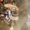 Protesters demonstrate against the government of Benjamin Netanyahu on Saturday in Israel.