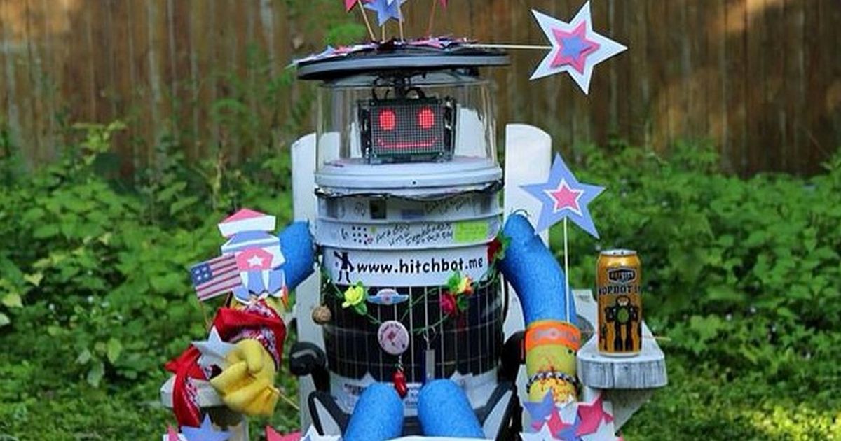 Innocent Hitchhiking Robot Murdered by America