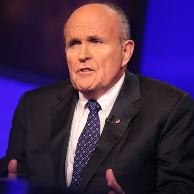 Rudy Giuliani visits 