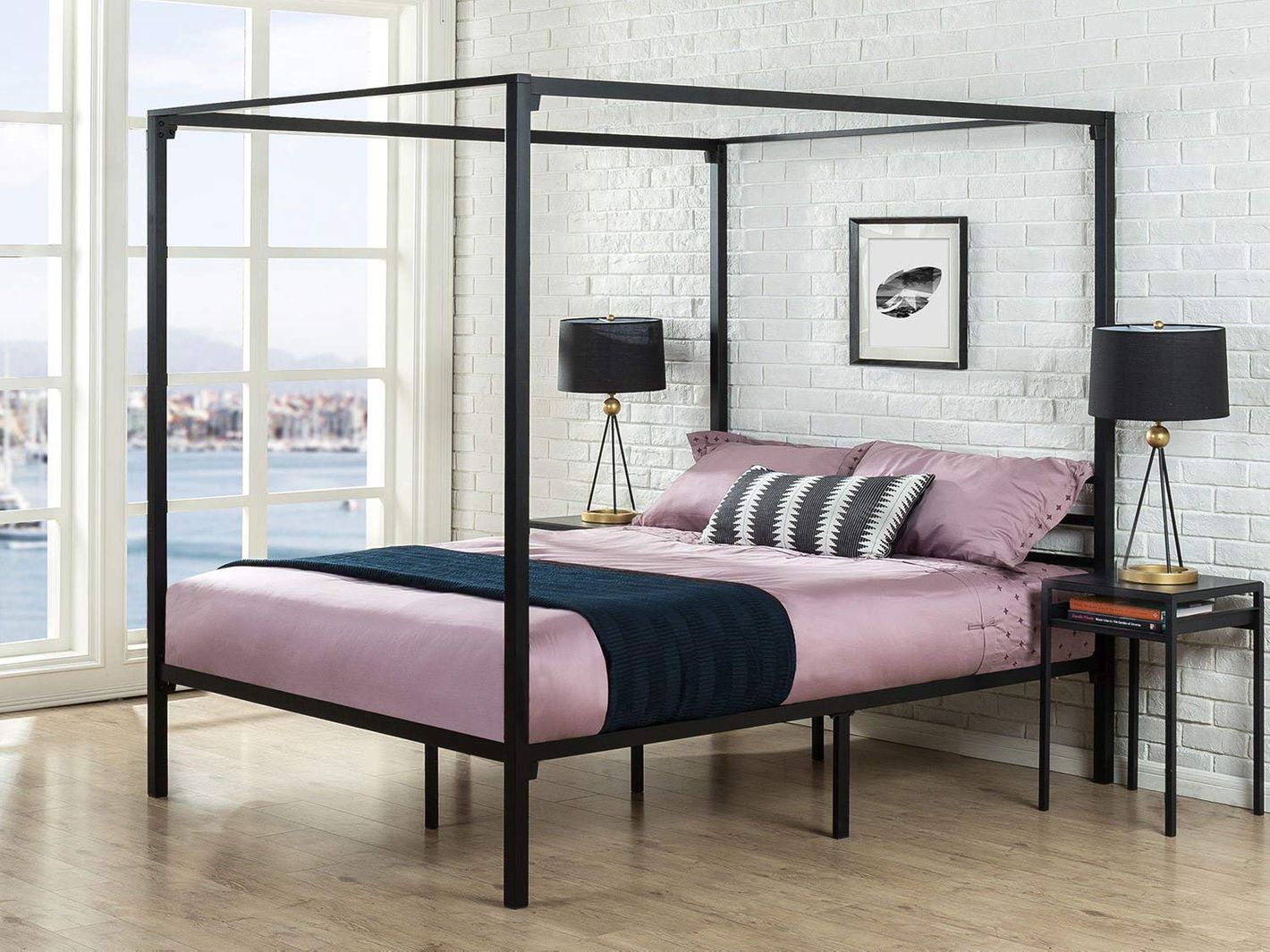 19 Best Metal Bed Frames 2020 The, Very Tall Bed Frame