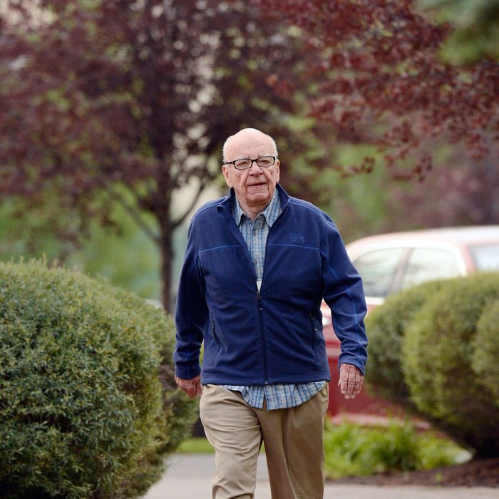 Rupert Murdoch, Chairman and CEO of News Corporation, attends the Allen & Company Sun Valley Conference on July 13, 2012 in Sun Valley, Idaho. The conference has been hosted annually by the investment firm Allen & Company each July since 1983. The conference is typically attended by many of the world's most powerful media executives.