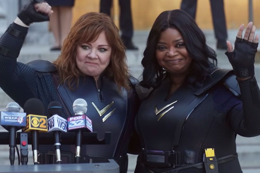 Watch Thunder Force Trailer Melissa Mccarthy Octavia Spencer
