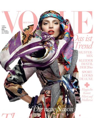 Carola Remer for 'Vogue' Germany.