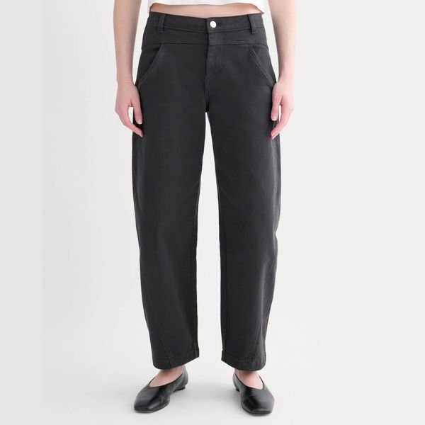 Everlane Double-Stitch Barrel Pant