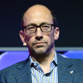 Twitter CEO Dick Costolo speaks during the Brand Matters keynote address at the 2014 International CES at The Las Vegas Hotel & Casino on January 8, 2014 in Las Vegas, Nevada. CES, the world's largest annual consumer technology trade show, runs through January 10 and is expected to feature 3,200 exhibitors showing off their latest products and services to about 150,000 attendees. 