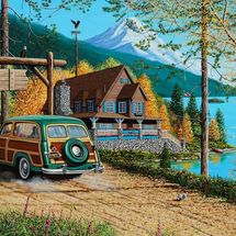 Elms Puzzles ‘Eagle Lake Lodge’ - 200 Pieces