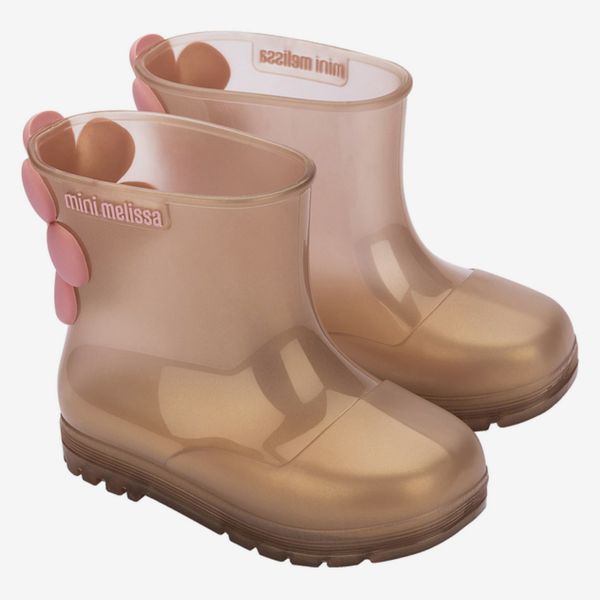 Mini Melissa Kids' Welly Bloomy Waterproof Rain Boot