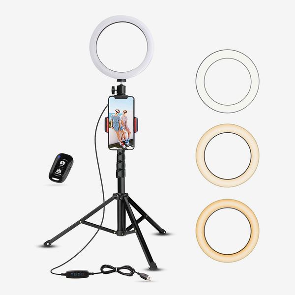 UBeesize Selfie Ring Light With Tripod Stand