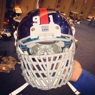 The story behind Justin Tuck's Facemask