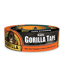 Gorilla 6035180 Tape, Black Duct Tape