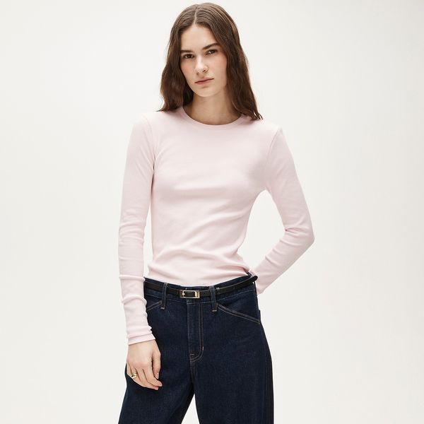 J.Crew Perfect Rib Long-Sleeve T-Shirt
