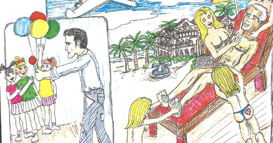 The Worst Things in Jeffrey Epstein's 50th-Birthday Book