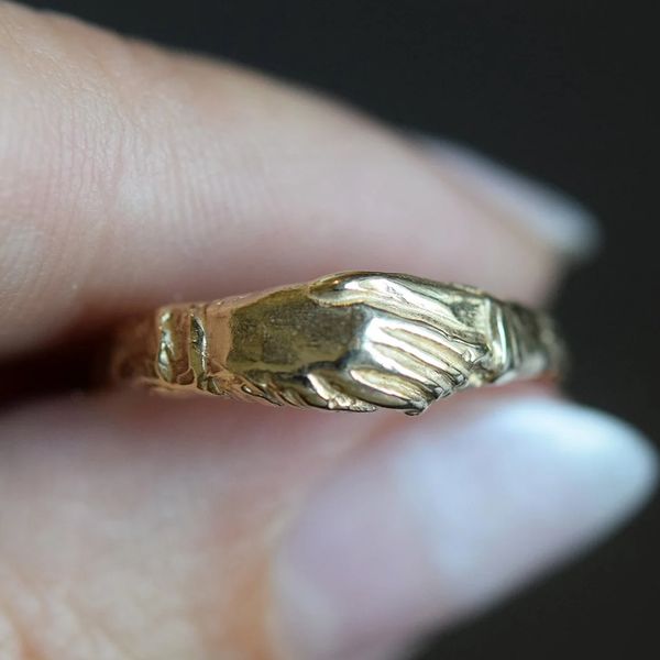 Love and Loss by Margaret Cross Gold Petite Lovesome Ring