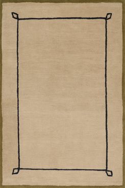 Rugs USA x Nate Berkus Serge Bordered Wool Rug