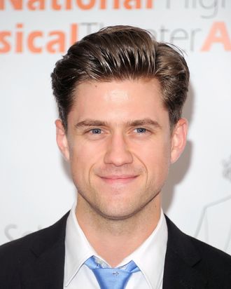 Actor Aaron Tveit attends the 2011 National High School Musical Theater Awards at The Minksoff Theatre on June 27, 2011 in New York City.