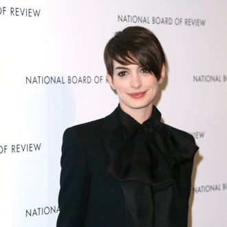 Anne Hathaway==National Board of Review Awards Gala==Cipriani 42nd. St., New York==January 8, 2013.