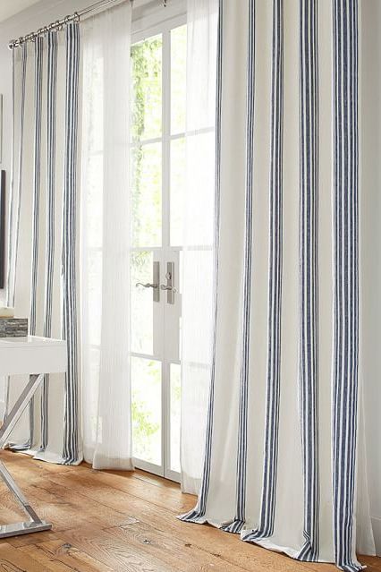 10 Best Curtains For Windows 2022 The, Black And White Striped Curtains Short