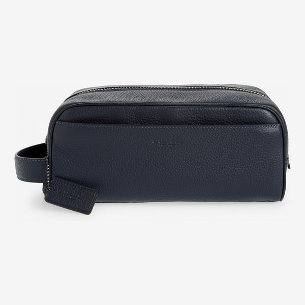 Coach Pebbled-Leather Dopp Kit