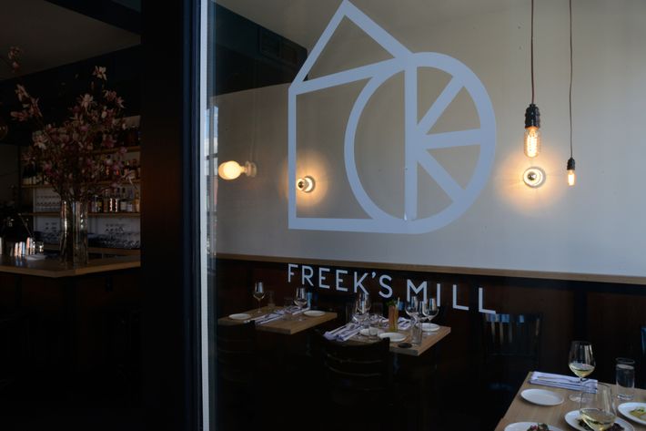 Like nearby Runner & Stone, Freek&#8217;s Mill takes inspiration from the area&#8217;s historic grist mills.