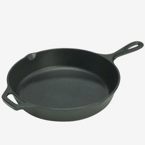 Lodge Pre-Seasoned 10.25-Inch Cast-Iron Skillet With Assist Handle