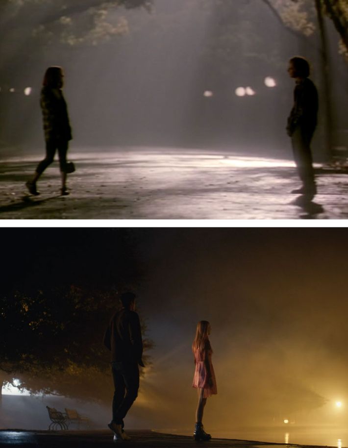 Scenes from My So-Called Life (above) and Euphoria (below).