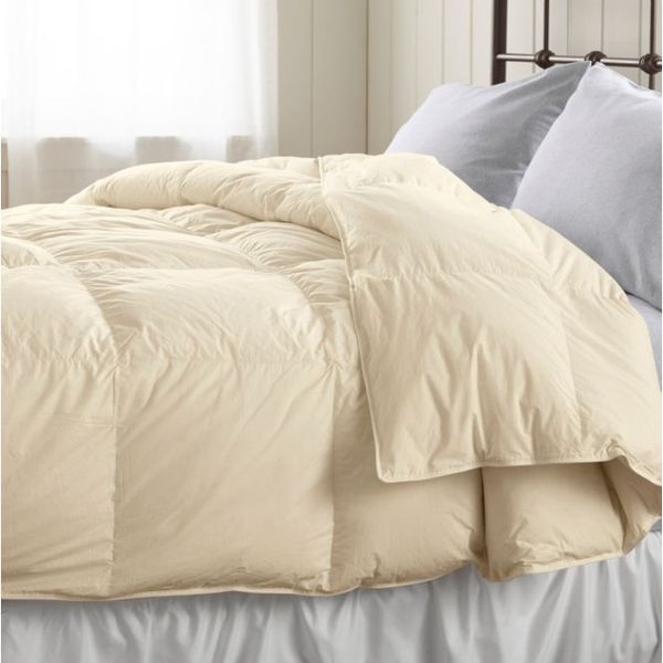 L.L.Bean Baffle Box Stitch Goose Down Comforter, Warmer - Queen