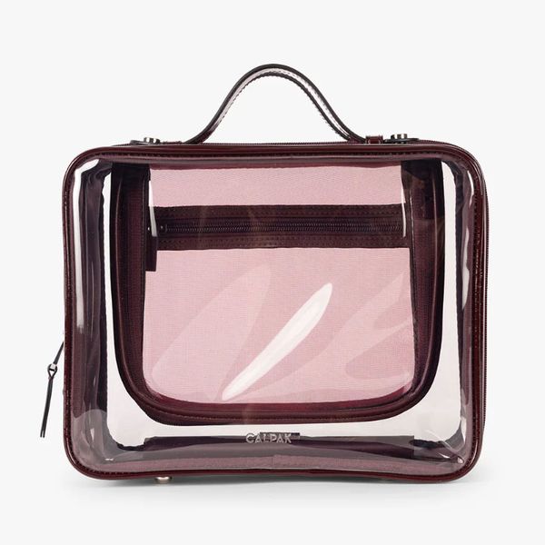 Calpak Large Clear Cosmetics Case