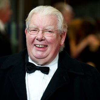LONDON, ENGLAND - NOVEMBER 28: Richard Griffiths attends the royal film performance of Martin Scorsese's 'Hugo in 3D' at the Odeon Leicester Square on November 28, 2011 in London, England.(Photo by Ian Gavan/Getty Images)