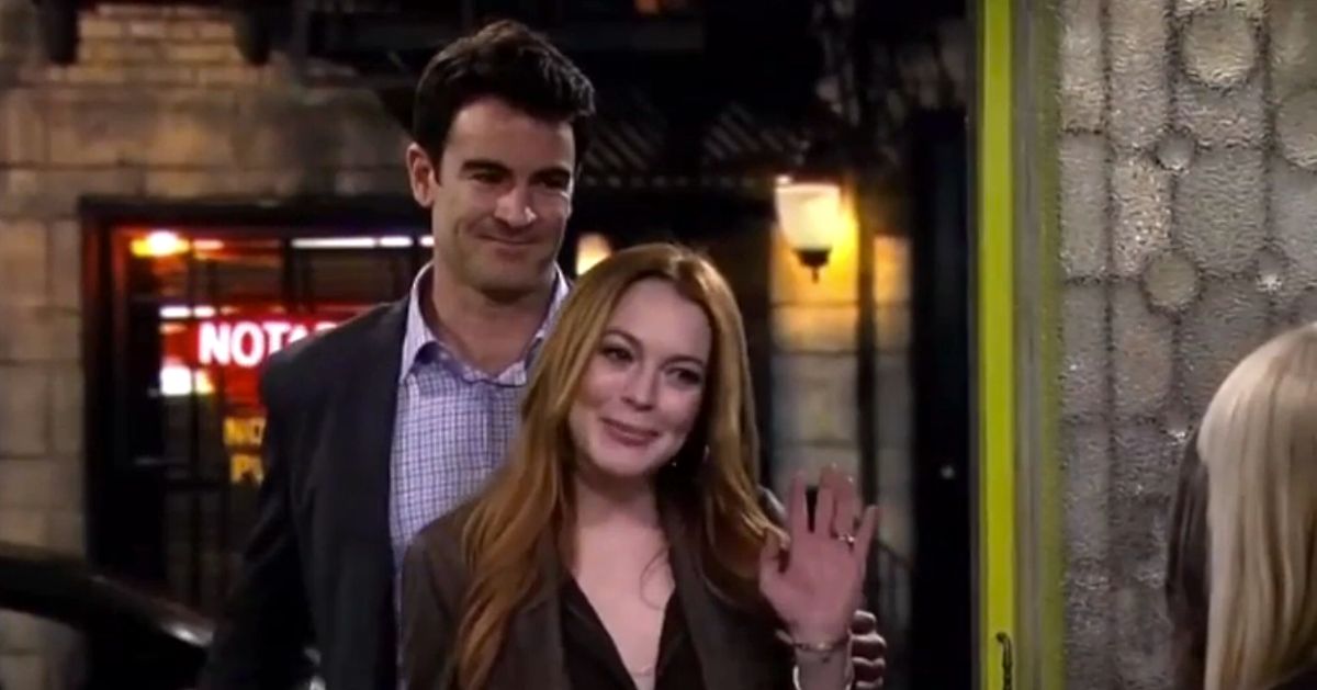 Watch Lindsay Lohan on Last Night’s 2 Broke Girls