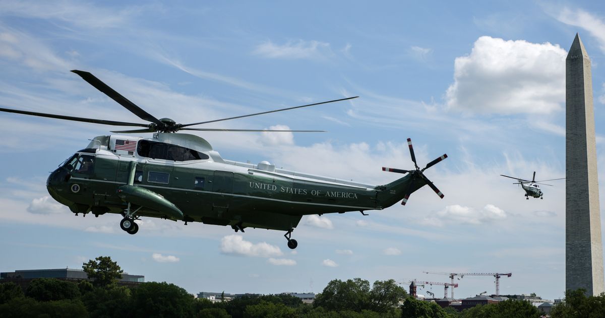 Marine One’s Near-Miss Incident Was Scarier Than It Looks