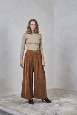 Esby Apparel Nadia Pant in Camel