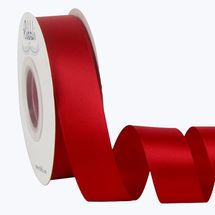 Ribbli Double Faced Satin Ribbon - Red
