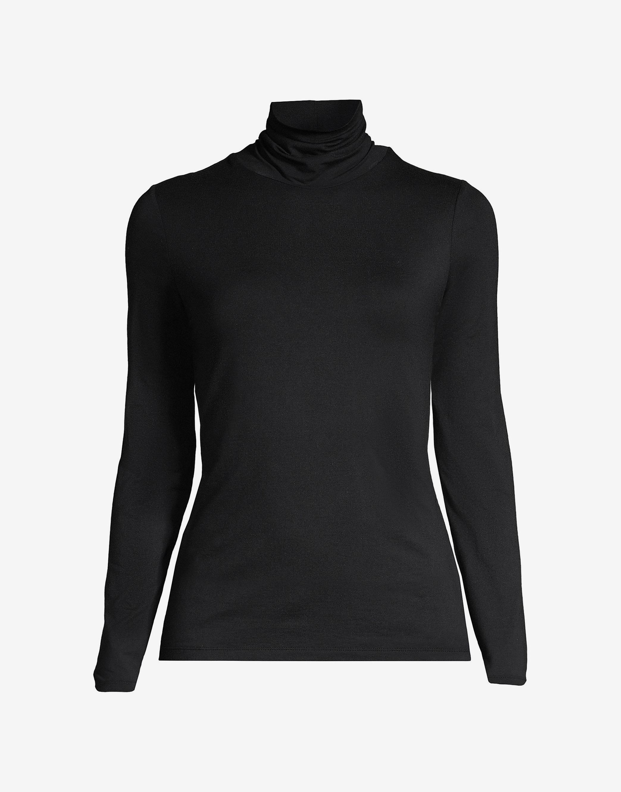 black long sleeve turtleneck