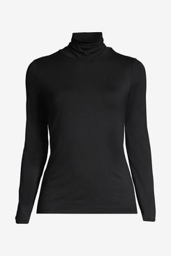 Lands’ End Lightweight Skimming Long Sleeve Turtleneck