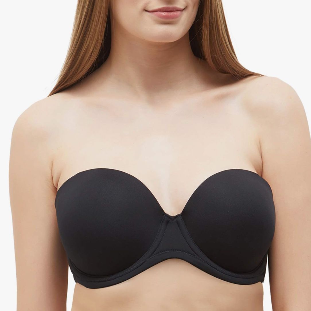 STRAPLESS BRAS FOR BUSTY BABES, Who said busty babes can't wear strapless  bras? #styletips #tips #styleedit