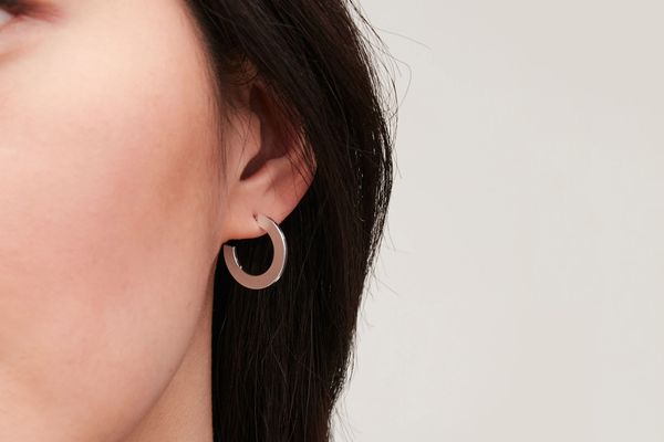 COS Semi-Circle Hoop Earrings
