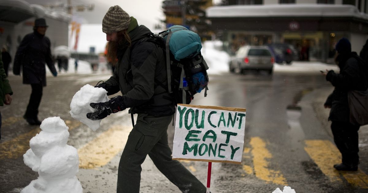 Davos Hit by Occupy W.E.F. and Nudie Protests